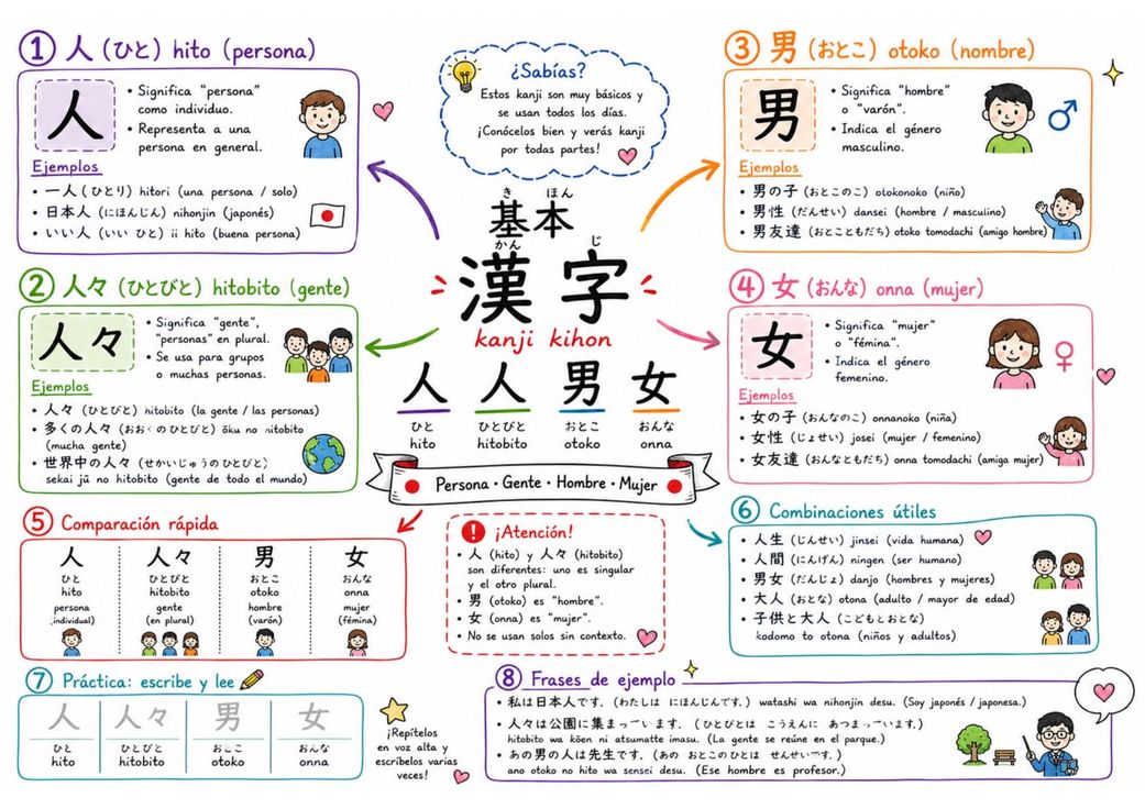Mapa mental de japonés